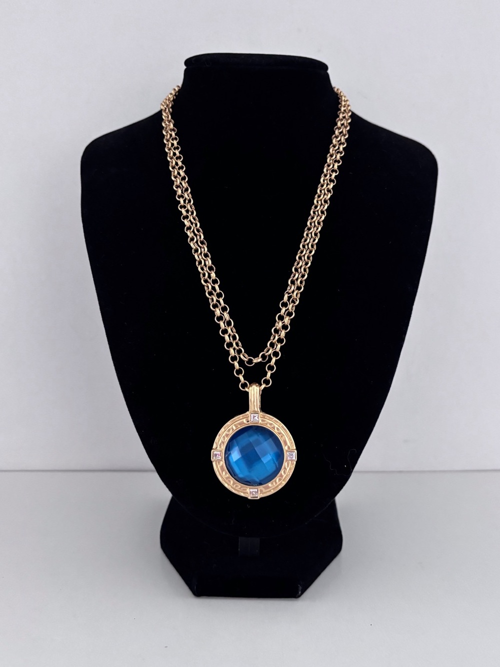 NWOT Julie Vos Gemstone Statement Necklace